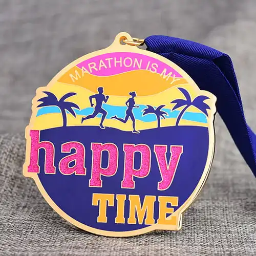 Custom Glitter Marathon Medals Custom Glitter Marathon Medals
