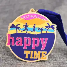 Custom Glitter Marathon Medals