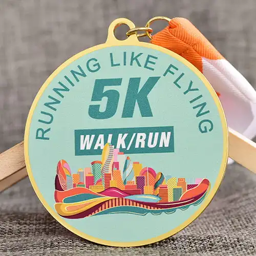 Custom Printed Medals for 5K Running Custom Printed Medals for 5K Running