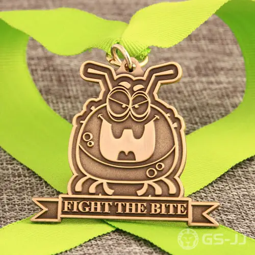Fight The Bite Custom Made Medals Fight The Bite Custom Made Medals