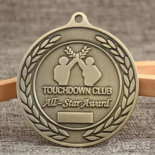 Touchdown Club Award Medals Touchdown Club Award Medals