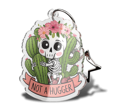 custom acrylic keyrings