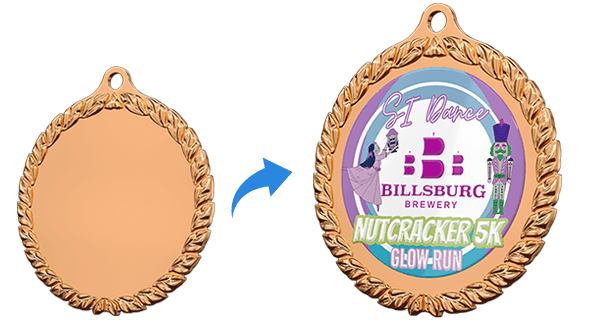Custom Medals Insert Medals No Min, Free Art GS-JJ®