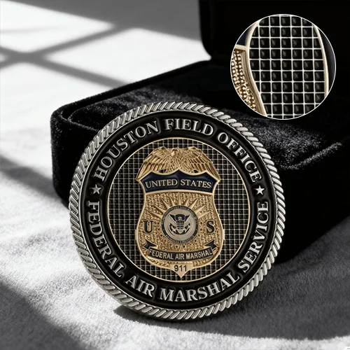 Federal Air Marshal Service Custom Coin