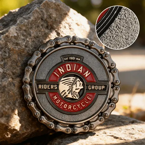Indian Motorcycle Riders Group Coin