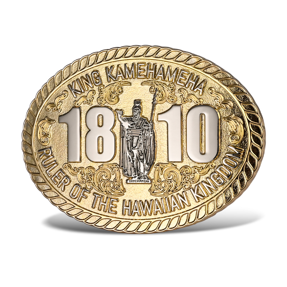 Two Tone Finish Belt Buckles