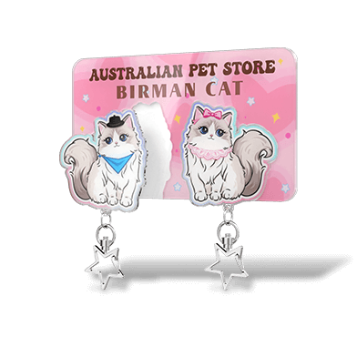 Acrylic Couple Keyrings