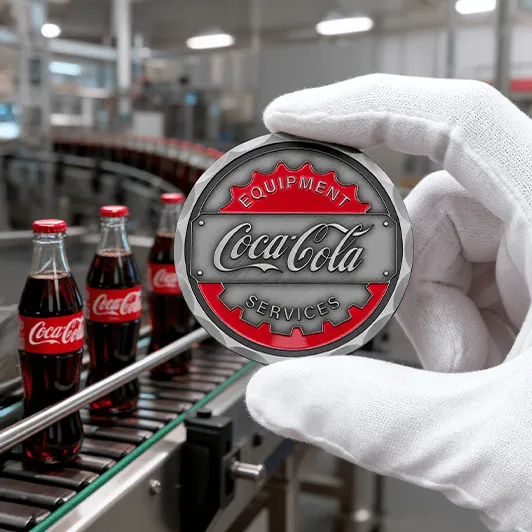 Coca-cola Custom Challenge Coins