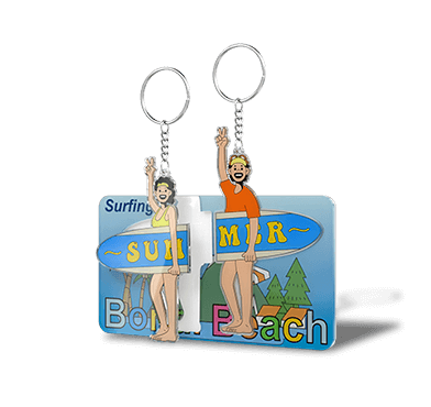 Custom Personalised Keyrings