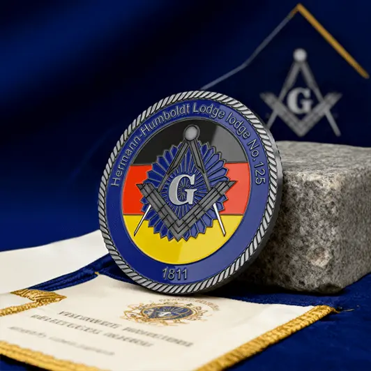 Masonic Custom Challenge Coins For Sale
