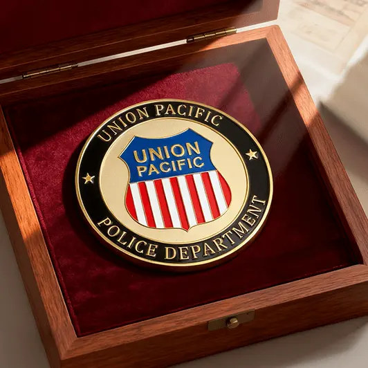 Union Pacific Police Department Challenge Coin