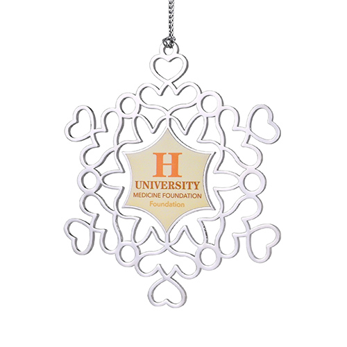 Custom Heart Shape Ornaments