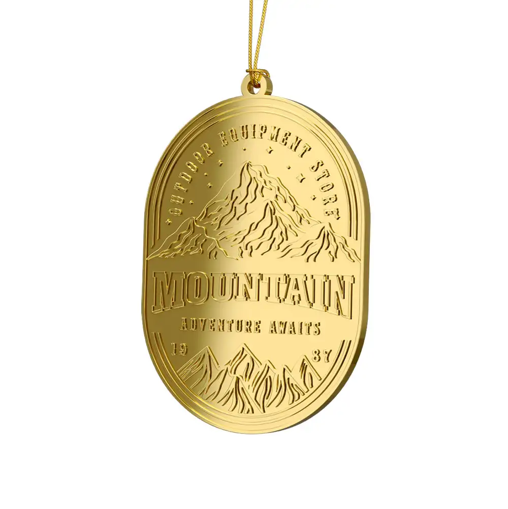 Die Struck Ornaments	