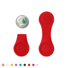 Golf Silicone Cap Clip with Ball Markers