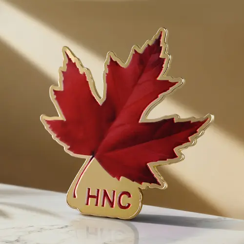 HNC Red Maple Leaf Lapel Pin HNC Red Maple Leaf Lapel Pin
