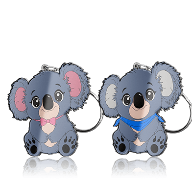 personaliesed couple keyrings