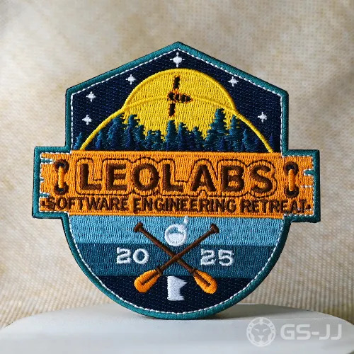 LEOLABS Software Engineering Retreat Custom Embroidered Patch LEOLABS Software Engineering Retreat Custom Embroidered Patch