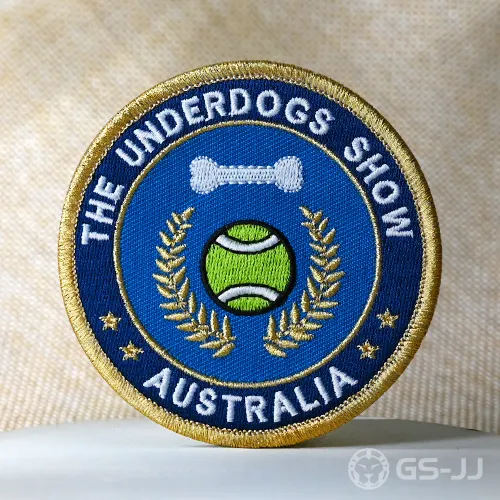 The Underdogs Show Australia Custom Embroidered Patch The Underdogs Show Australia Custom Embroidered Patch