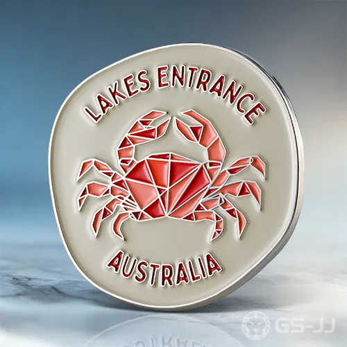 Lakes Entrance Crab Enamel Pin Lakes Entrance Crab Enamel Pin