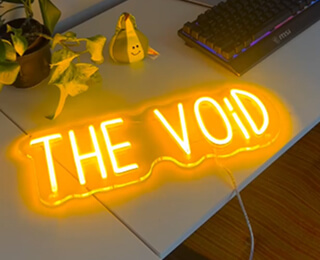custom neon light sign