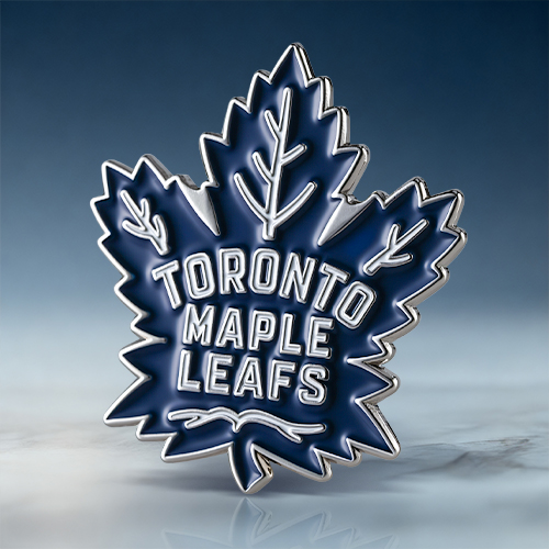 Toronto Maple Leafs Deep Blue Maple Leaf Enamel Pin