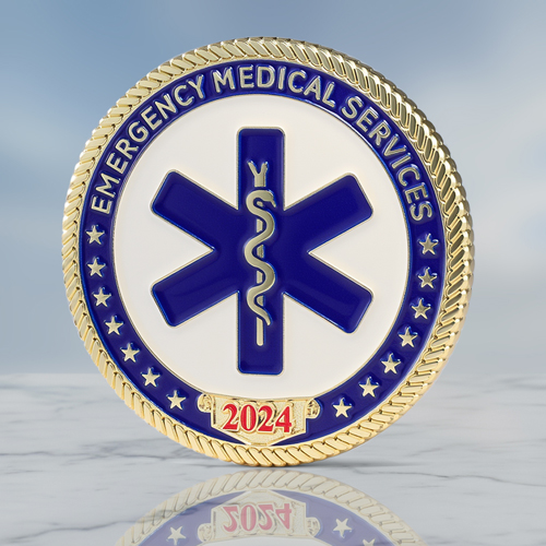 2024 Fire Rescue Customized Coins