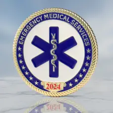 2024 Fire Rescue Customized Coins 2024 Fire Rescue Customized Coins