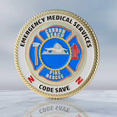 2024 Fire Rescue Customized Coins