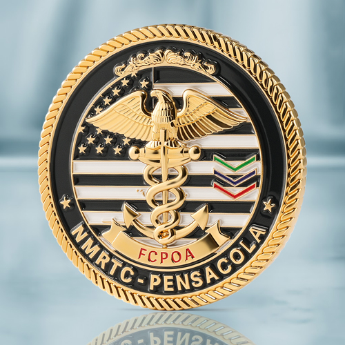 Custom Pensacola  EMS Challenge Coins