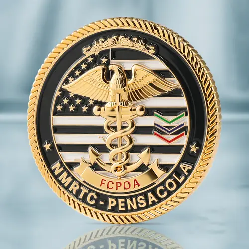 Custom Pensacola  EMS Challenge Coins