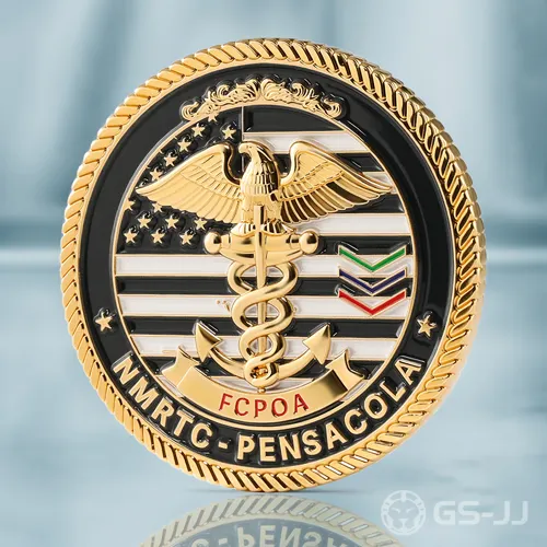 Custom Pensacola EMS Challenge Coins Custom Pensacola EMS Challenge Coins