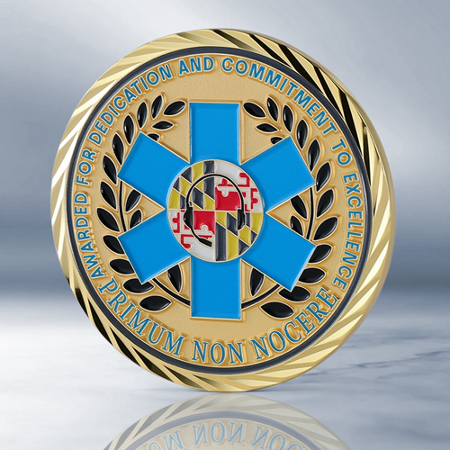 Primum Non Nocere Customized Coins