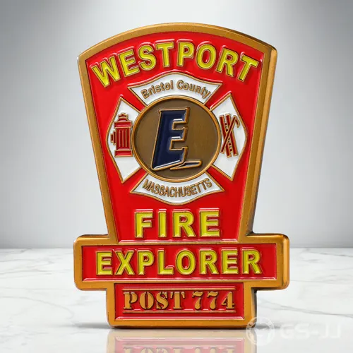 Westport Fire Explorer Challenge Coins Westport Fire Explorer Challenge Coins