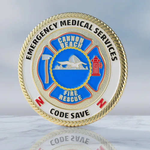 2024 Fire Rescue Customized Coins