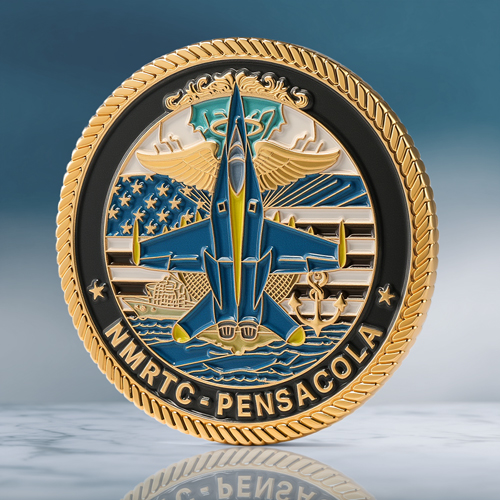 Custom Pensacola  EMS Challenge Coins