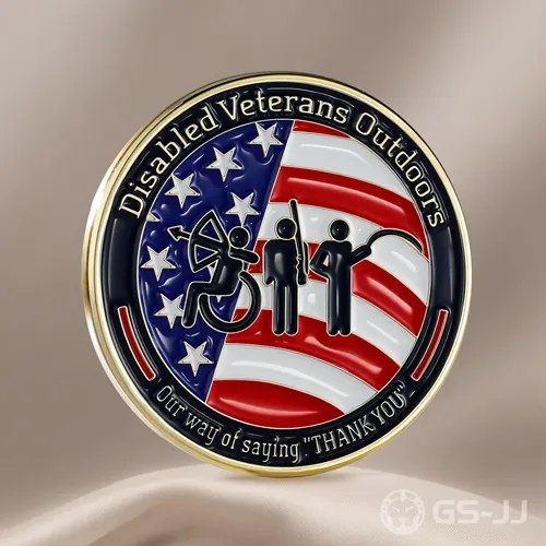 Disabled Veterans Outdoors Customized Coins Disabled Veterans Outdoors Customized Coins