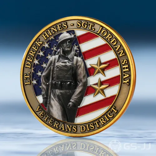 Veterans District Customized Coins Veterans District Customized Coins