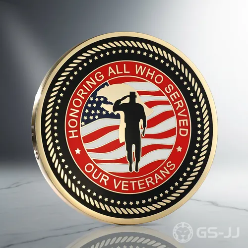 Veterans' Tribute Customized Coins Veterans' Tribute Customized Coins