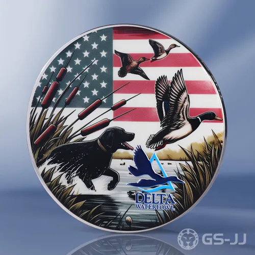 Custom Delta Waterfowl Personalized Coins Custom Delta Waterfowl Personalized Coins