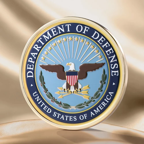 Custom Workers And Defense Personalized Coins