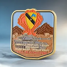 1-8 CAV Assault Company Challenge Coin