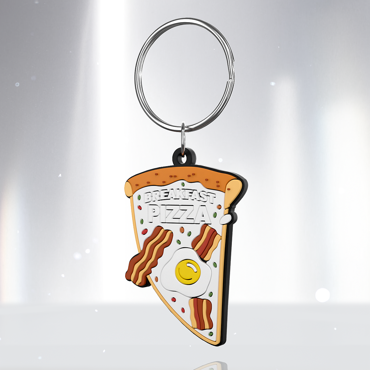 Color Changing PVC Custom Keyrings