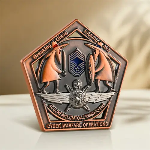 Cyber Warfare Operations Challenge Coin
