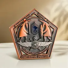 Cyber Warfare Operations Challenge Coin