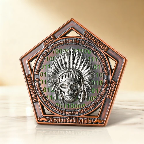 Cyber Warfare Operations Challenge Coin Cyber Warfare Operations Challenge Coin