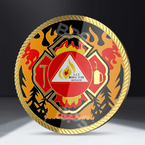 Firefighter Challenge Coins