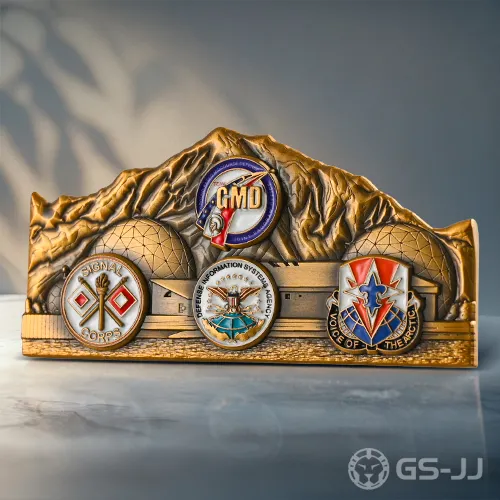 Fort Greely Alaska GMD Recognition Army Challenge Coin Fort Greely Alaska GMD Recognition Army Challenge Coin