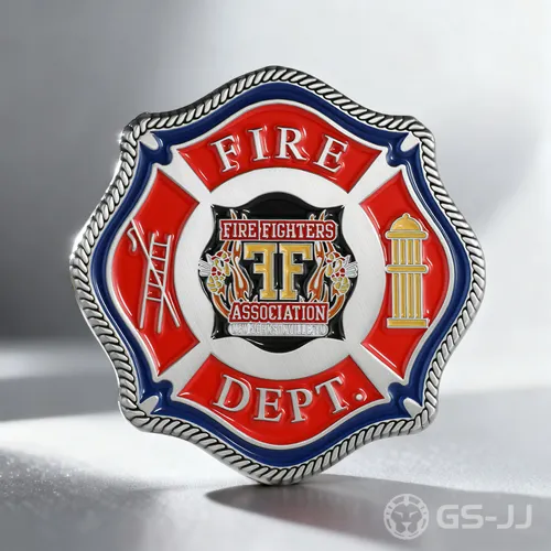 Newbornville Firefighters Association Custom Firefighter Challenge Coin Newbornville Firefighters Association Custom Firefighter Challenge Coin