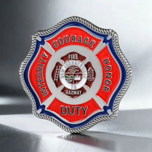 Newbornville Firefighters Association Custom Firefighter Challenge Coin