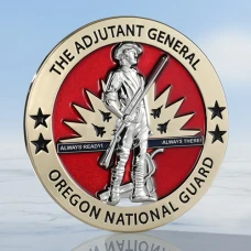 Oregon National Guard Adjutant General Army Challenge Coin